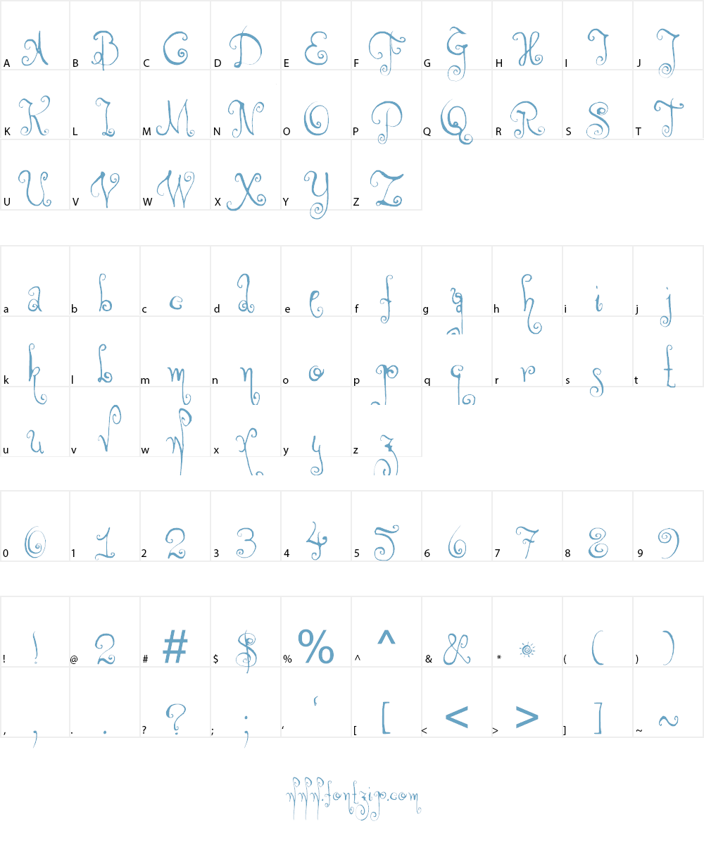 DK Monsieur Le Chat Font Character